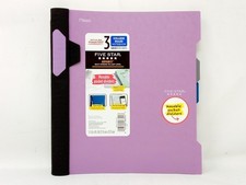 Five Star Advance College Ruled Notebook 3 Subject, 150 Sheets -Purple- 11"x8.5"