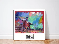 Secretariat SIGNED By Jockey Turcutt COA Giclee 40"H X 30"W Was $1,995 Now $595