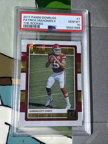 2017 Panini Donruss - The Rookies Patrick Mahomes II #7 (RC)