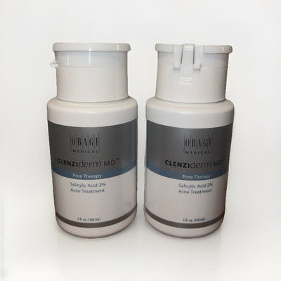 2 Pack! Obagi Clenziderm M.D. Pore Therapy, 5 fl oz/118 ml. Skin Treatment