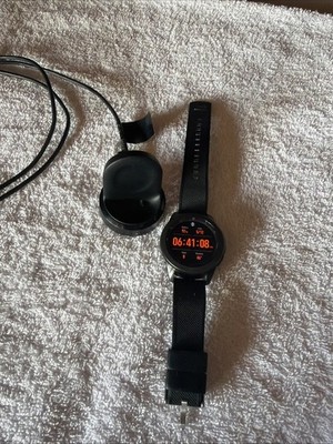 black Samsung Galaxy Watch  Sm- R815U working 