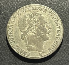 Austria 1866 Florin Silver Coin: Franz Joseph I-CC9602658
