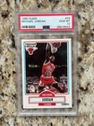 1990 Fleer Michael Jordan Card #26 PSA  10 Chicago Bulls Basketball Card
