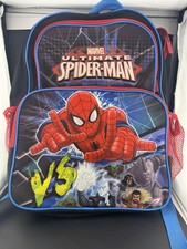 Marvel Spider-Man Backpack Kids School Bag Sp...