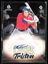 Triston Casas 2021 Panini Chronicles Luminance Auto #LA-TC Boston Red Sox
