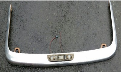 Triumph Spitfire Stoßstange hinten MK4, 1500, GT6
