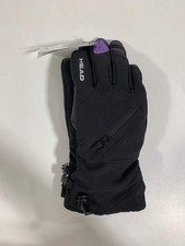 Head Unisex Insulated Ski Glove with Top Zipper Pocket Black Gloves