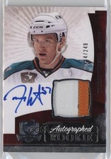 2010-11 Upper Deck The Cup Rookie 244/249 Tommy Wingels #110 Patch Auto 0bz8