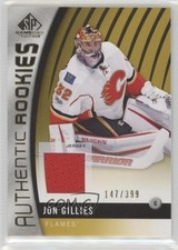 2017-18 SP Game Used Authentic Rookies Gold Jersey 147/399 Jon Gillies #171 1hh