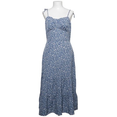 Shein, Maxikleid, Größe: S, Blau/Weiß/Mehrfarbig, Polyester, Blumen, Damen #oxO