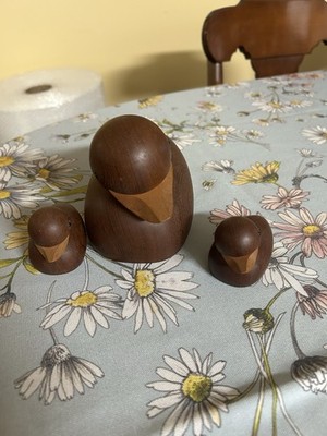 MCM Wooden Ducks. Theodor Skjøde Knudsen teak ducks