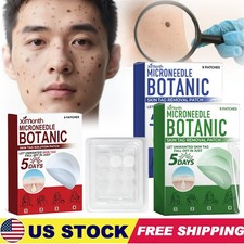 MICRONEEDLE BOTANIC Skin Tag  Acne Patch Skin Tag Remover Patches 9Pcs HOT 2025