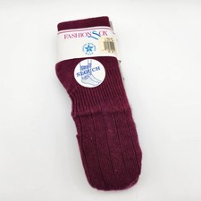 Vintage Fashion Sox Slouch Fit 9-11 Made In USA 3 Pair