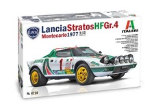 1:12 ITALERI Lancia Stratos Hf Alitalia #1 Win.Rally Montecarlo 1977 Kit IT4714