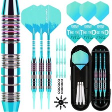 Soft Tip Darts Set 3 Aluminum Shaft Professional Darts Plastic Tip Sets 2BA R...