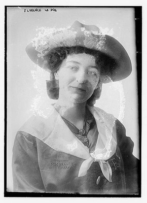 Florence La Due c1900 Large Old Photo