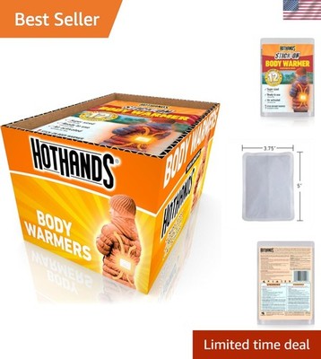 12 Hour Adhesive Body Warmers - Bulk Value Pack of Air Activated Warmers - 20...