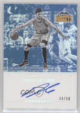 2016-17 Panini Preferred Unparalleled 34/50 Danilo Gallinari #232 Auto 0c3