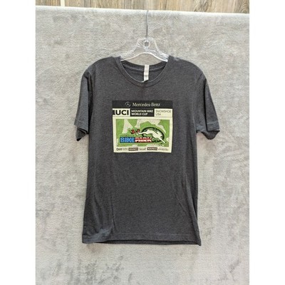 Mountain Bike Graphic Tee Mens Medium UCI World Cup 2021 Snowshoe USA Mercedes