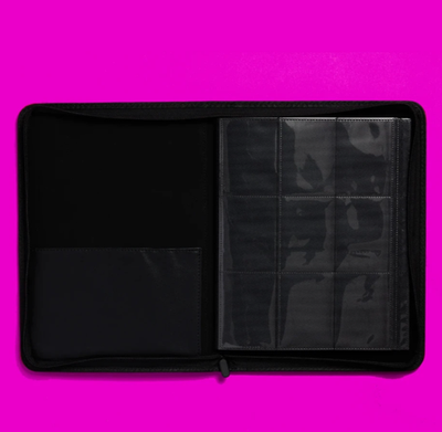 ハズビンホテル トレーディングカード ファットナゲット バインダー Hazbin Hotel Fat Nuggets Trading Card Binder 9 Pockets - BRAND NEW