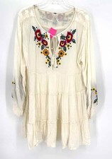 Size S FREE PEOPLE Cream Dress