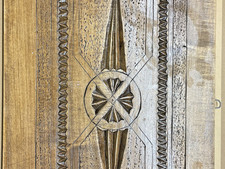 Holzschnitzerei Einlagebrett alt