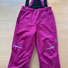 CMP Skihose Snowboard Hose Mit Hosenträger Größe 176 Pink TOP
