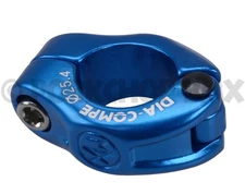 Dia-Compe MX hinged old school BMX seat clamp - 25.4mm (1") DARK BLUE