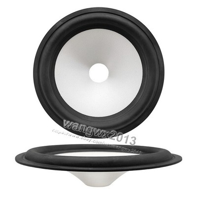 2x 8'' 8 inch 155mm Braid Speaker Cone Paper Basin Drum Paper Repair Replacement 