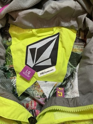 VOLCOM RECCO Nimbus 20,000MM/GM Snowboard Jacket  Size Large