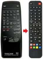 Fernbedienung Geeignet FüR Tascam MD-350 | MD350 | RC32
