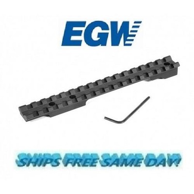 EGW Swedish Mauser 3 Hole for Stripper Clip Picatinny Rail 0 MOA NEW! # 47030