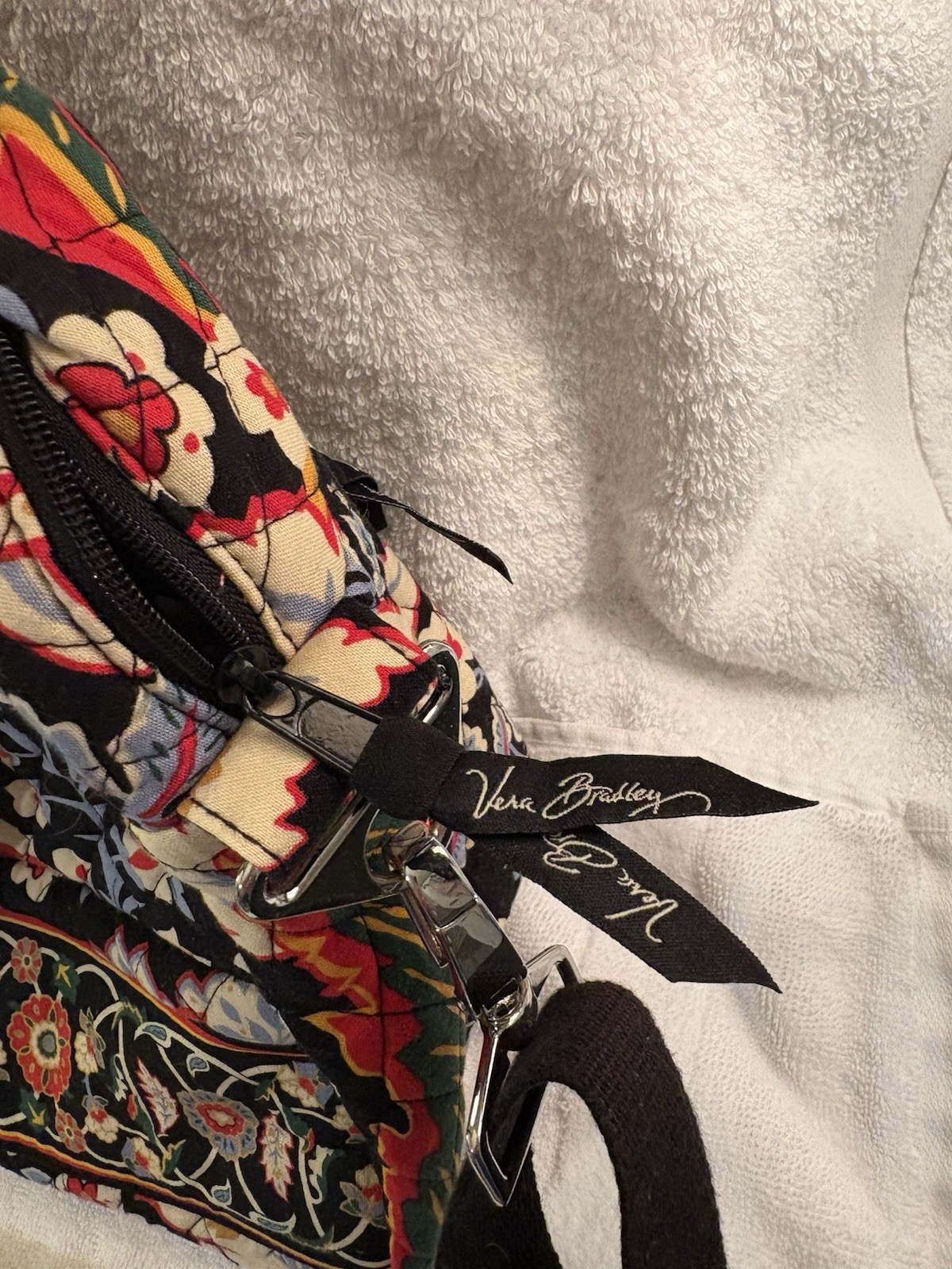 Vera Bradley Versailles Pattern Large Overnight /… - image 4