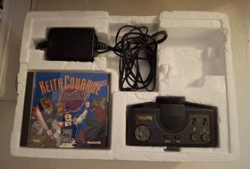 NEC TurboGrafx-16 Console Boxed TurboPad Manuals Keith Courage Power Golf Tested