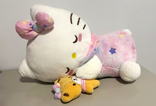 Jazwares Hello Kitty 18-inch Sleeping Plush with Bestie Accessory