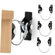 Furniture Anchors Anti-Tip Kit  - Furniture Straps for Baby Proofing, 4 Pack