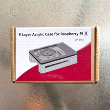 GeekPi Clear Acrylic Small Form Factor Case for Raspberry Pi 5 ZP-0165
