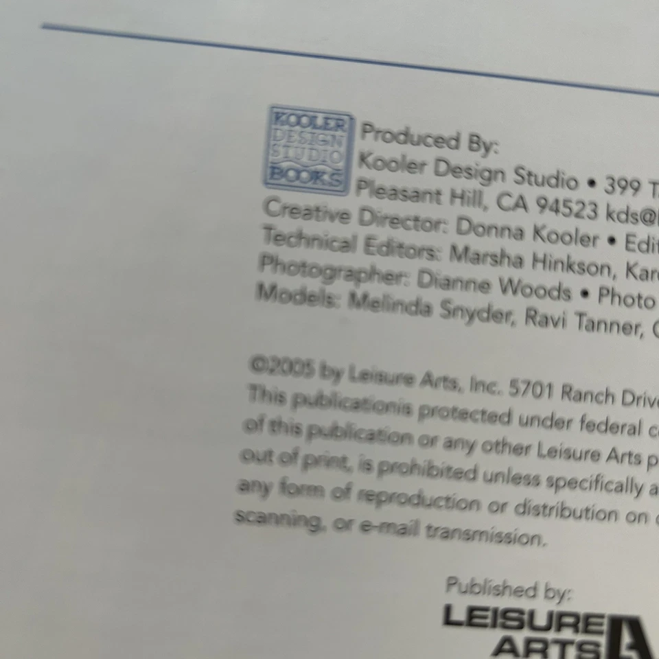 RUTHIE'S CROCHETED ACCESSORIES Crochet Pattern Booklet Winter Scarf Beanie Hat - Image 4 of 4