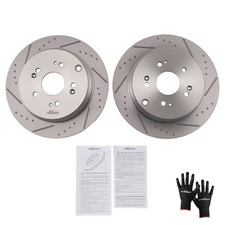 Rear Brake Rotors Kit for Acura RDX 2007 2008-2018/Honda CR-V 2005 2006-2016