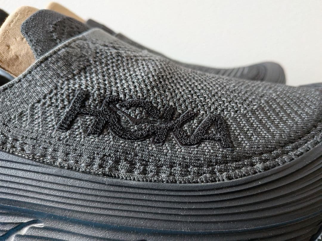 HOKA ONE ONE Sneakers Shoes U RESTORE TC Mesh Black Slip-on Men's US10 JP28 NEW thumbnail 6