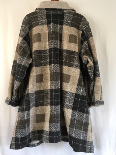 d&co Womens Fleece Full Zip Coat Plus Size 3XL NWOT - Picture 11 of 11