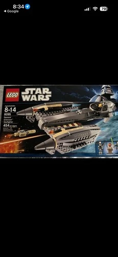 Lego Star Wars Set 8095 General Grievous Starfighter New Retired 2010 Nice!