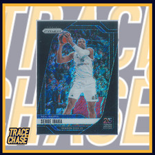 2024-25 Panini Prizm Euroleague Basketball Serge Ibaka Black Shimmer 1/1 #65