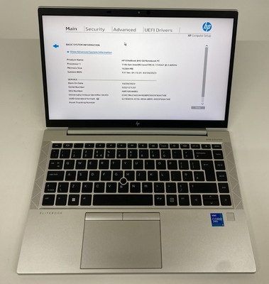 HP Elitebook 840 G8 14'' i5 11. Gen 16GB RAM 256GB NVMe Grade B GBR 82 Zyklen