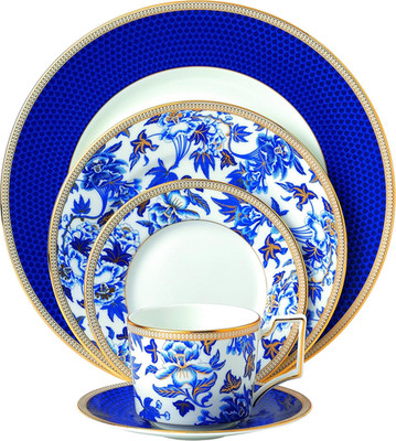 Hibiscus 5-Piece Place Setting Set for Elegant Dining Experiences