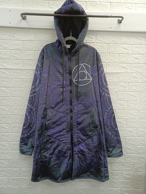 NEW Lunafide Philosophers Stone Ultra Cloak Featuring A Hood Full-Zip Sz 3XLarge