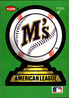 1987 Fleer #NNO Seattle Mariners Seattle Mariners