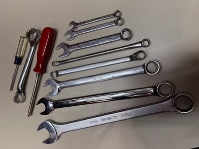 Lot Of Vintage Snap-On Tools Bonney Matco Craftsman USA Screwdriver Napa Wrench