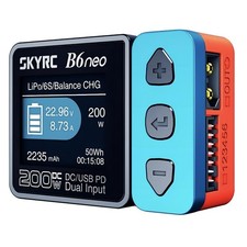 Skyrc B6neo Lipo Battery Charger 200W 6S Rc Drones Safe Compact User Friendly