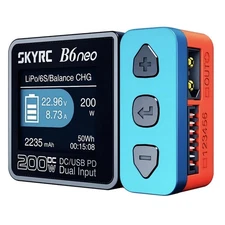Skyrc B6neo Lipo Battery Charger 200W 6S Rc Drones Safe Compact User Friendly